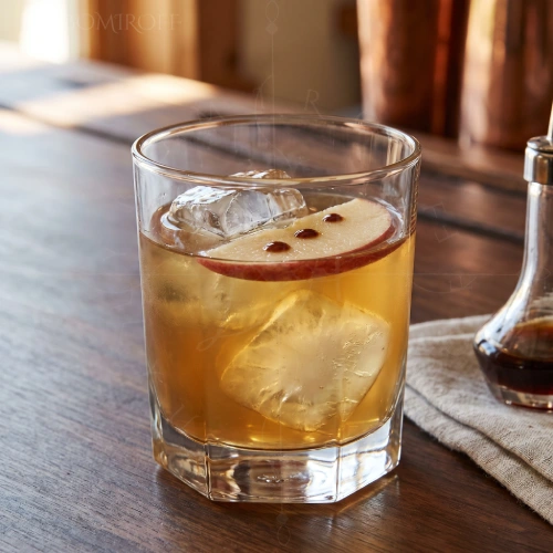 Apple Sour cocktail made with LYUBOMIROFF Apple Liqueur
