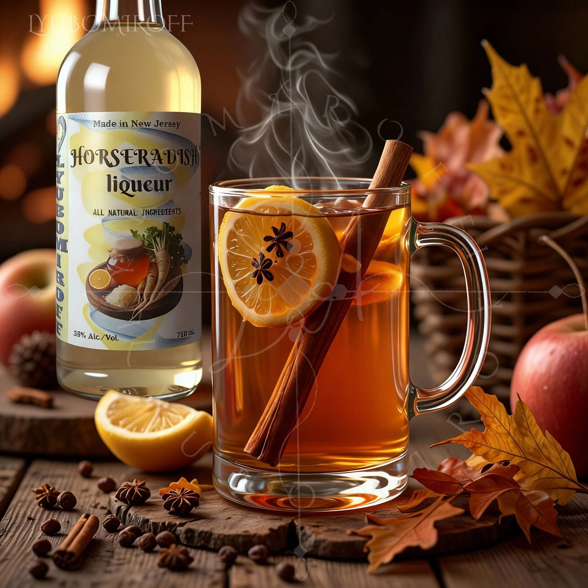 Autumn Ember Toddy cocktail – LYUBOMIROFF