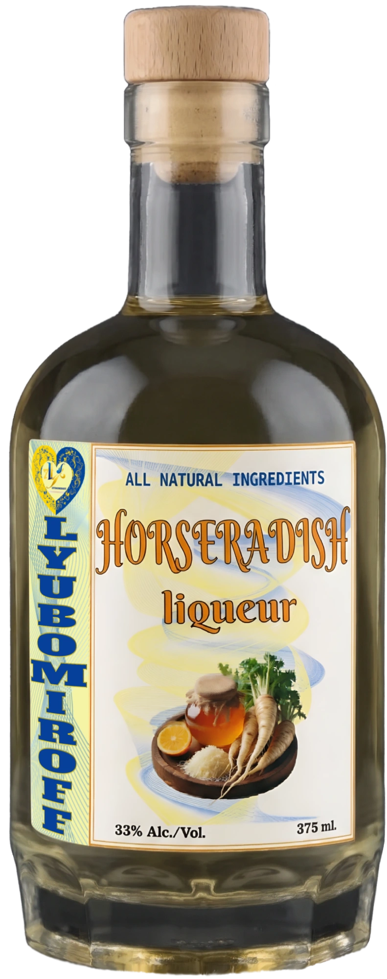 Horseradish Liqueur 375ml by LYUBOMIROFF