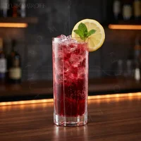 Cranberry Collins cocktail – LYUBOMIROFF