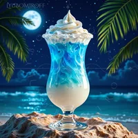 Moonlit Lagoon cocktail – LYUBOMIROFF