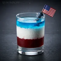 The Signature Red, White & Blue cocktail – LYUBOMIROFF