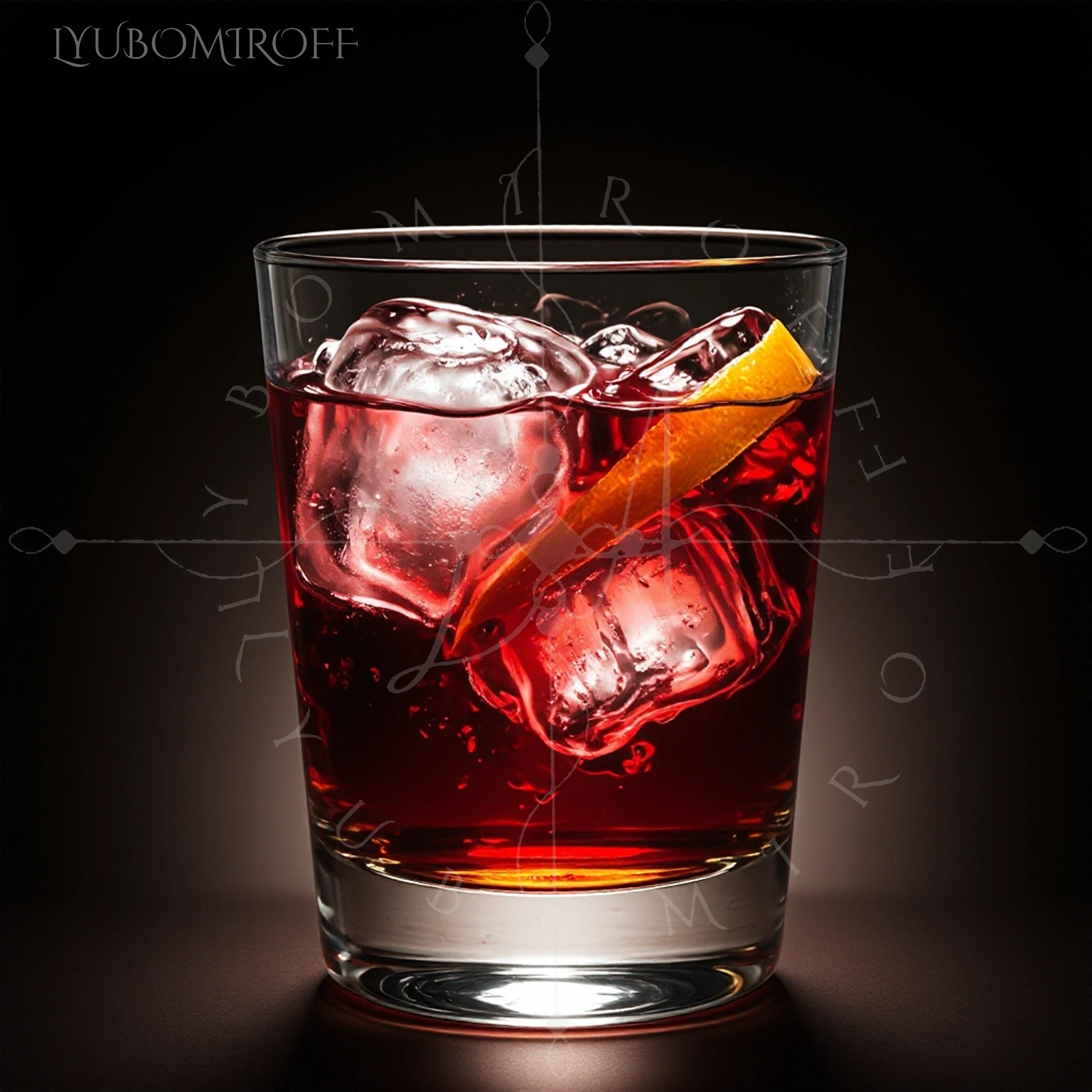 Dark Cherry Old Fashioned cocktail – LYUBOMIROFF