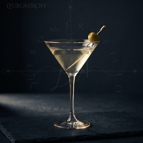 Firebird Martini — Horseradish Twist cocktail made with LYUBOMIROFF Vodka