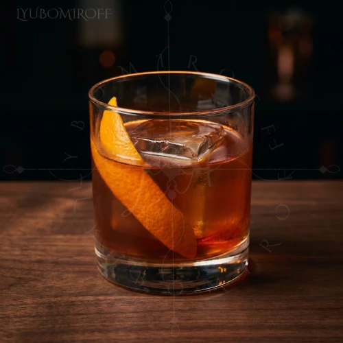 Kupala Night cocktail made with LYUBOMIROFF Prune Liqueur