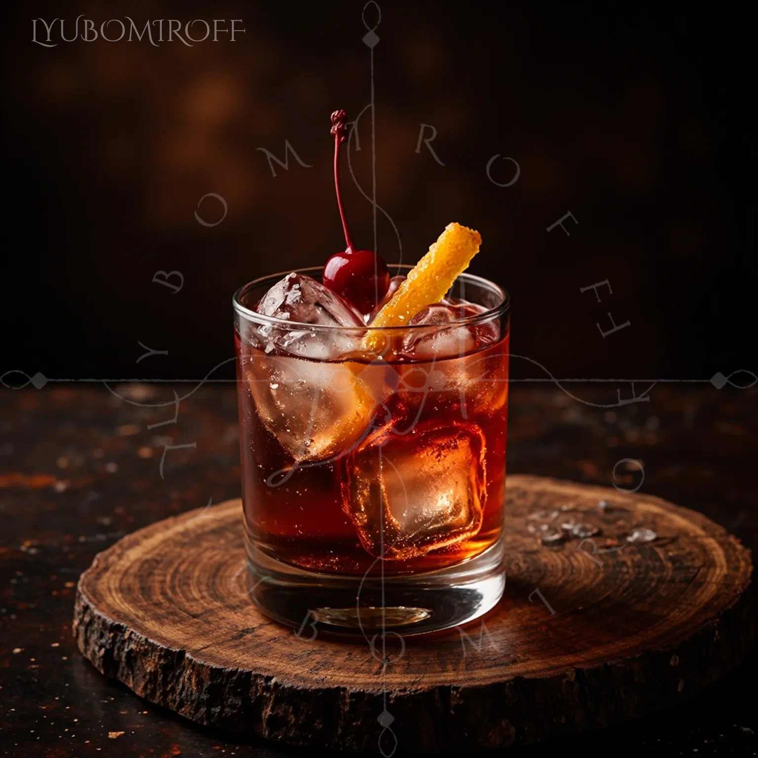 Mystic Honey Night cocktail – LYUBOMIROFF