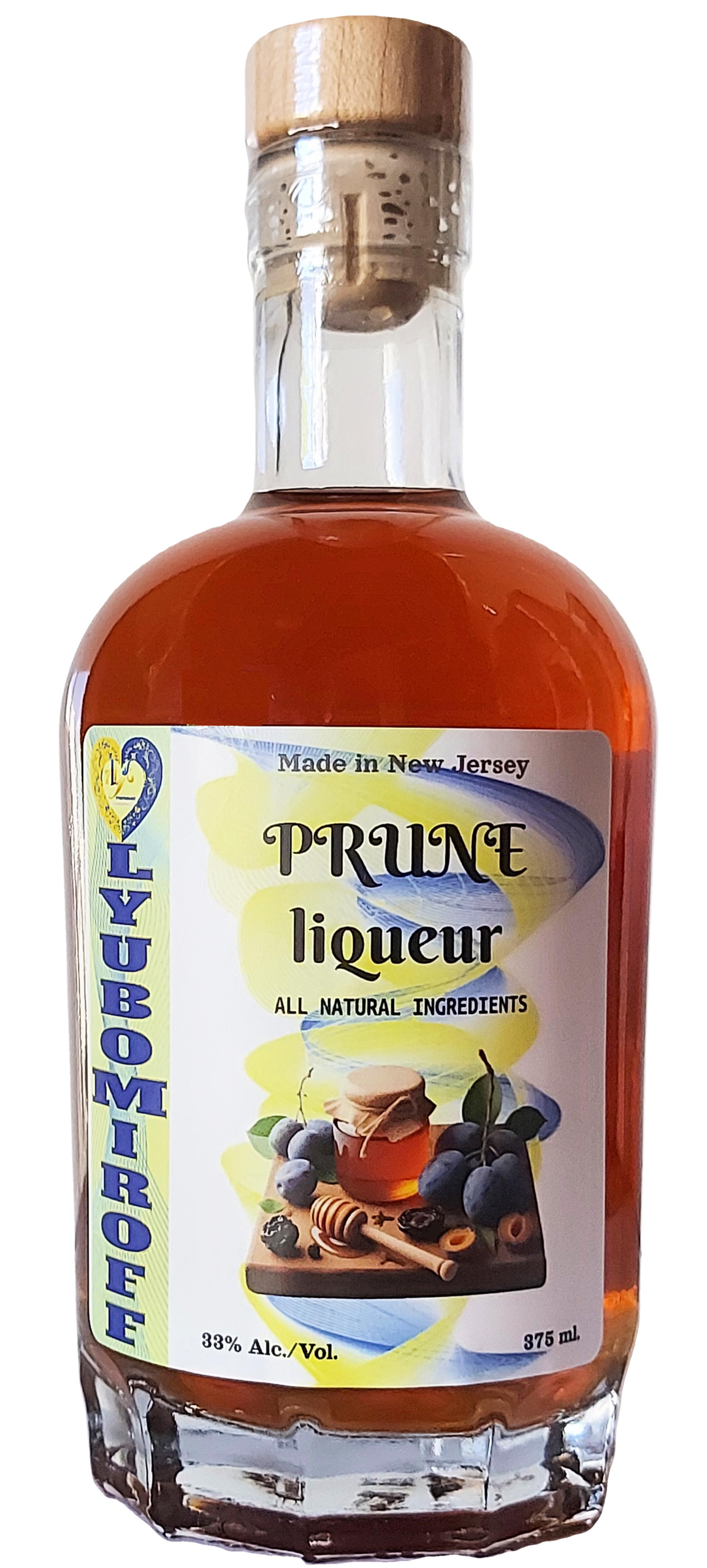 Prune liqueur