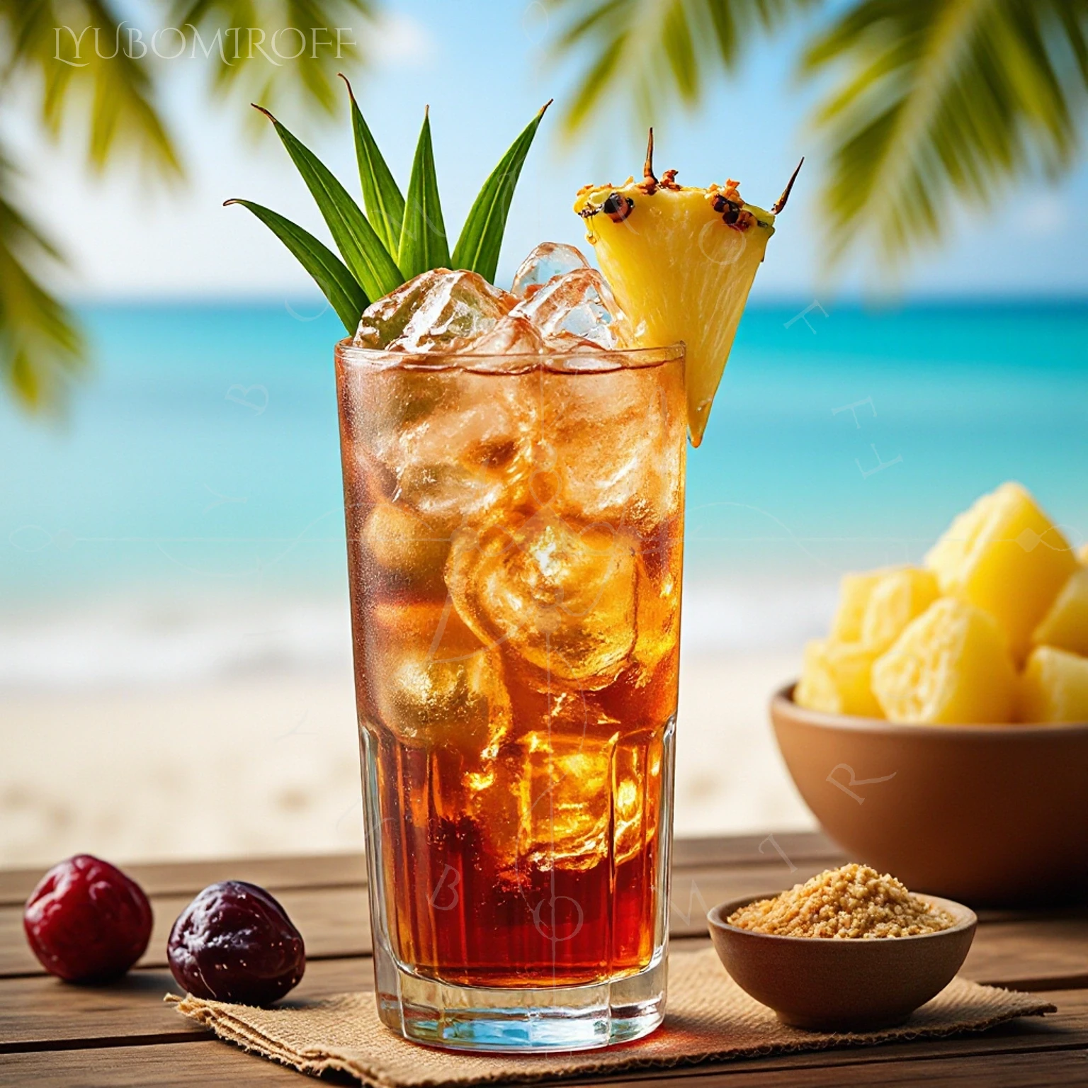 Prune Rum Calypso cocktail – LYUBOMIROFF