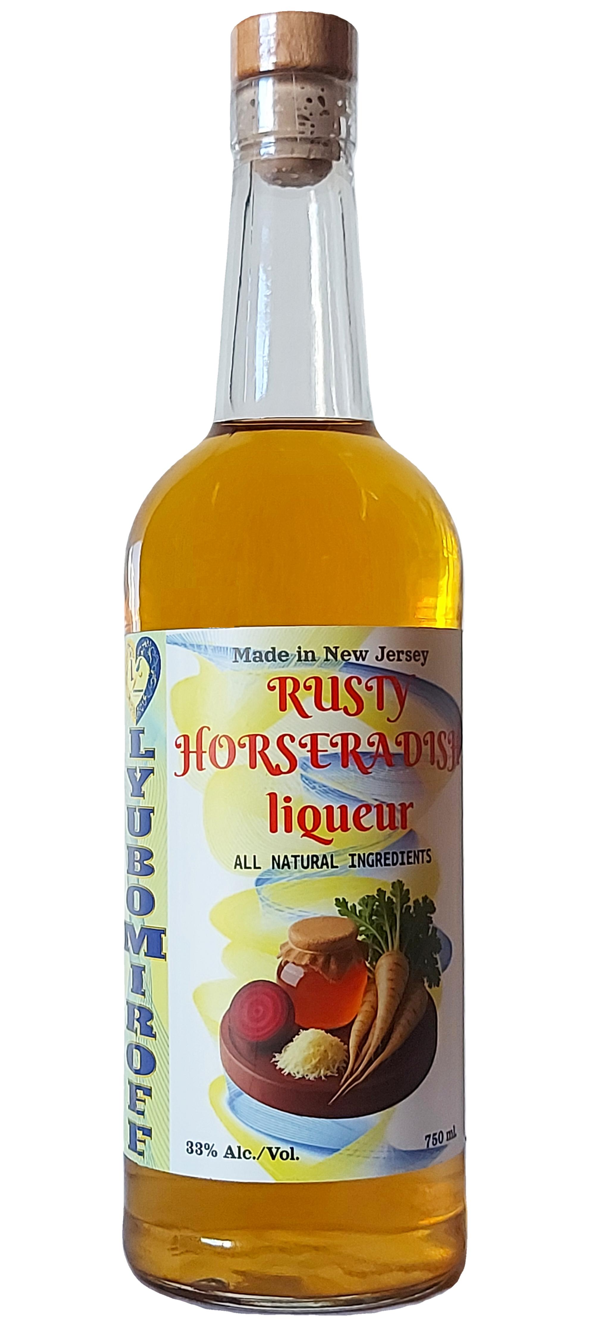 Rusty Horseradish liqueur