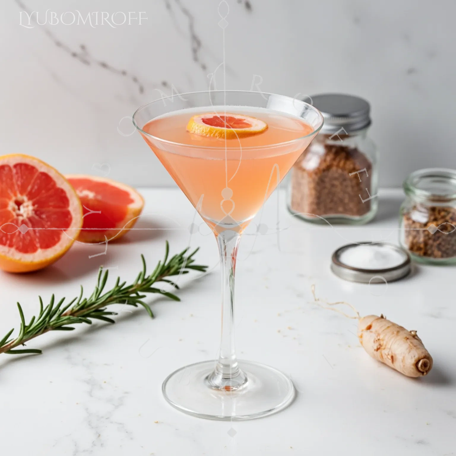 Root & Citrus Martini cocktail – LYUBOMIROFF