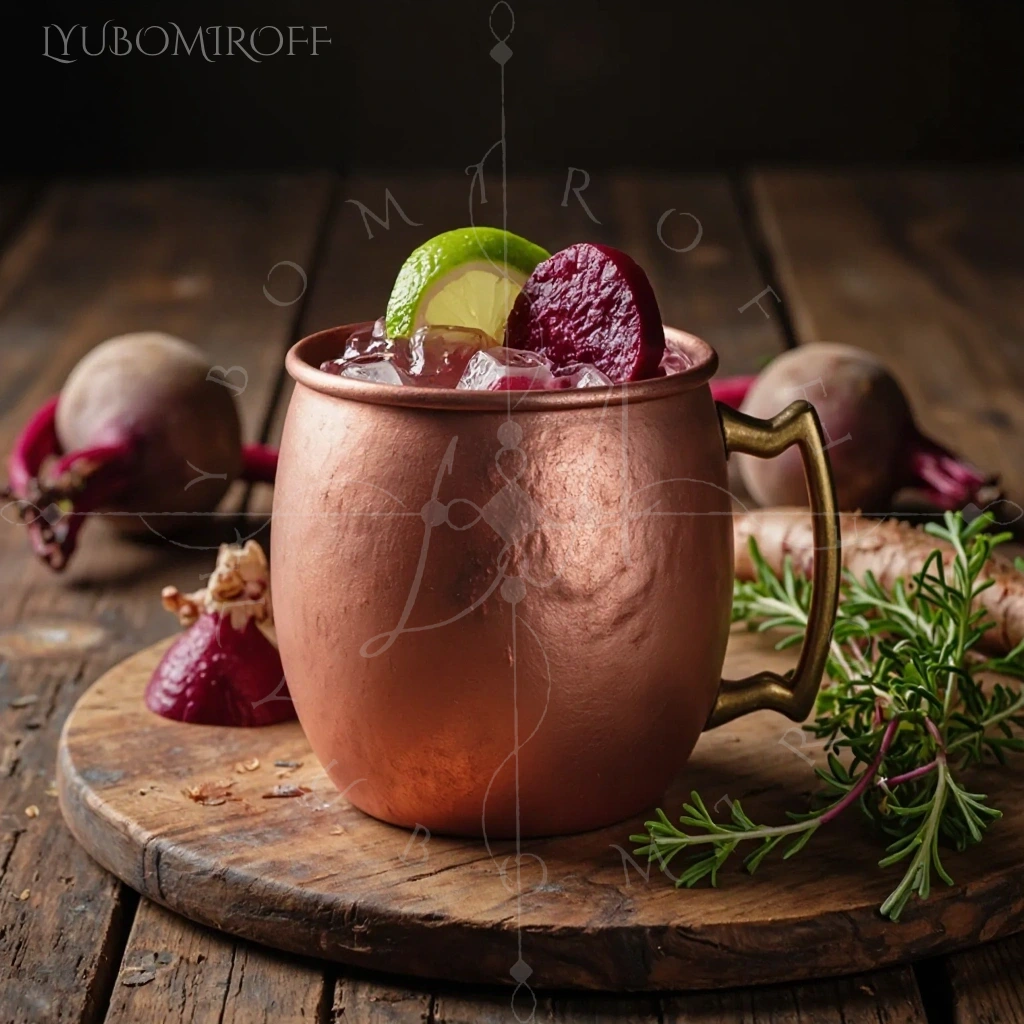 Rusty Mule cocktail – LYUBOMIROFF