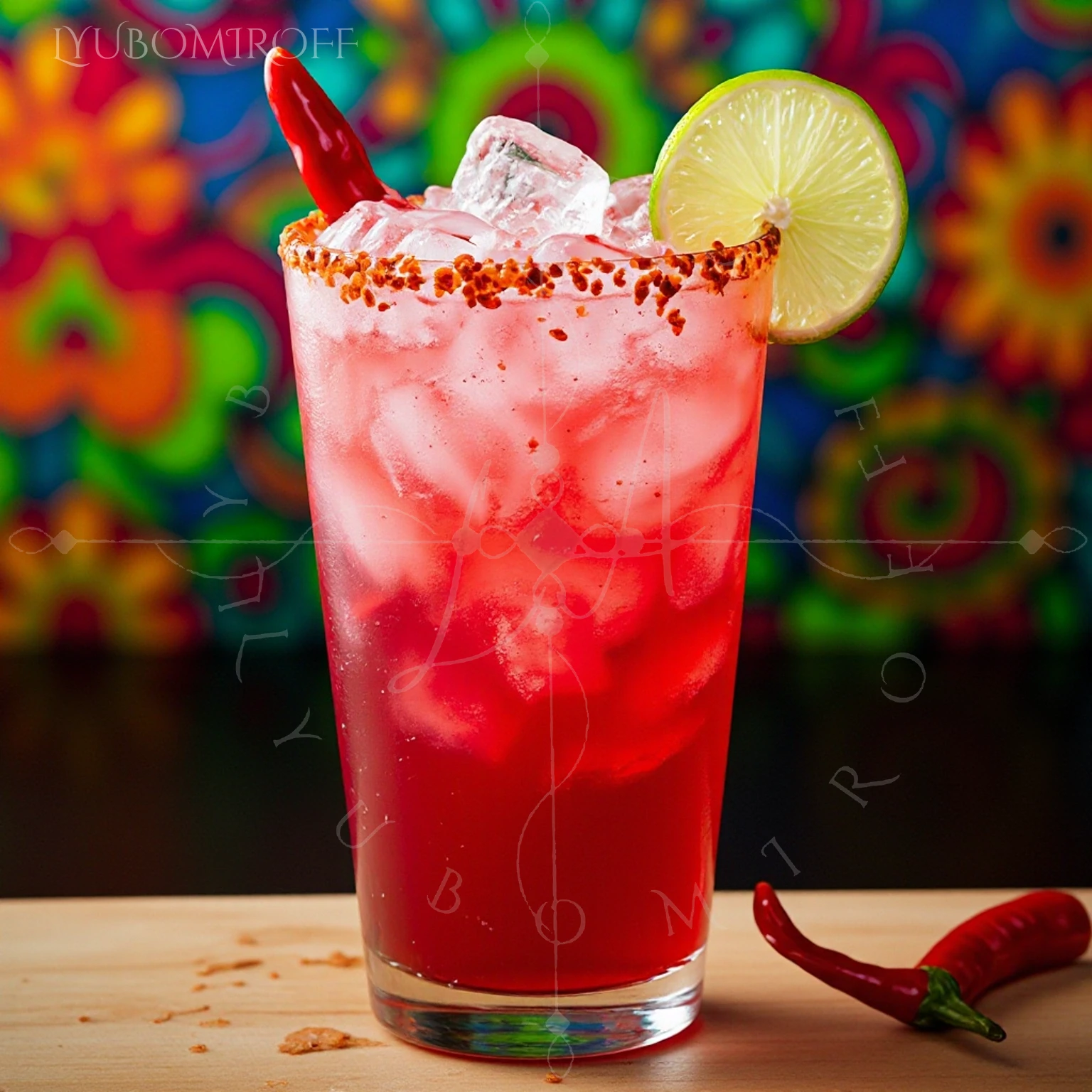 Spicy Cherry Paloma cocktail – LYUBOMIROFF