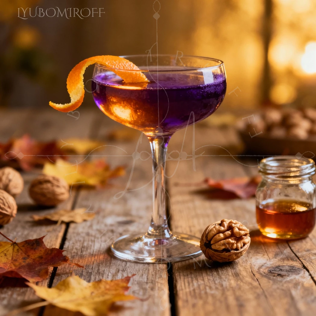 Velvet Orchard cocktail – LYUBOMIROFF