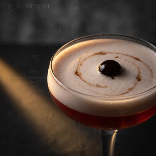 Vodka Sour — Cherry Twist cocktail made with LYUBOMIROFF Vodka