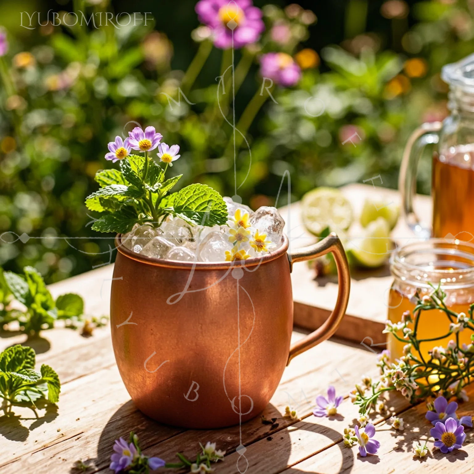 "Wildflower Mule" Cocktail