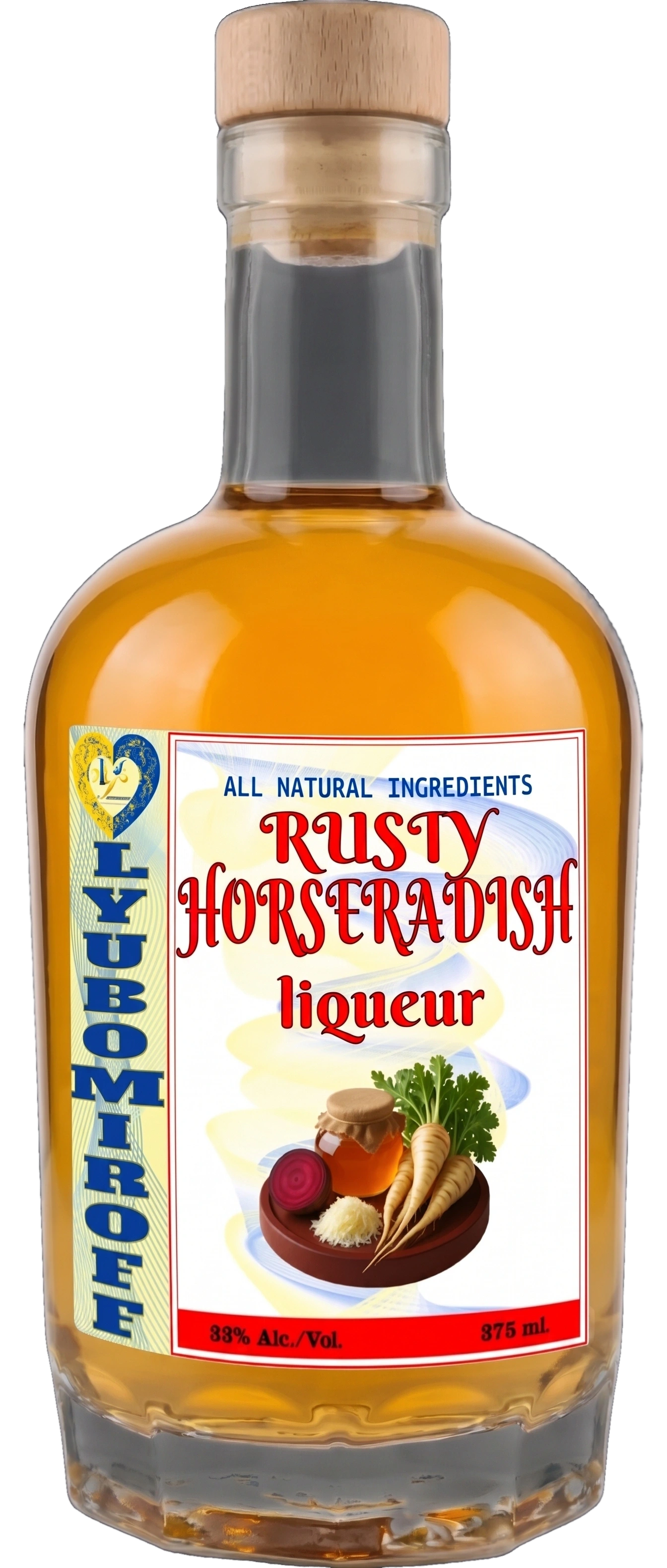 Rusty Horseradish Liqueur 375ml by LYUBOMIROFF