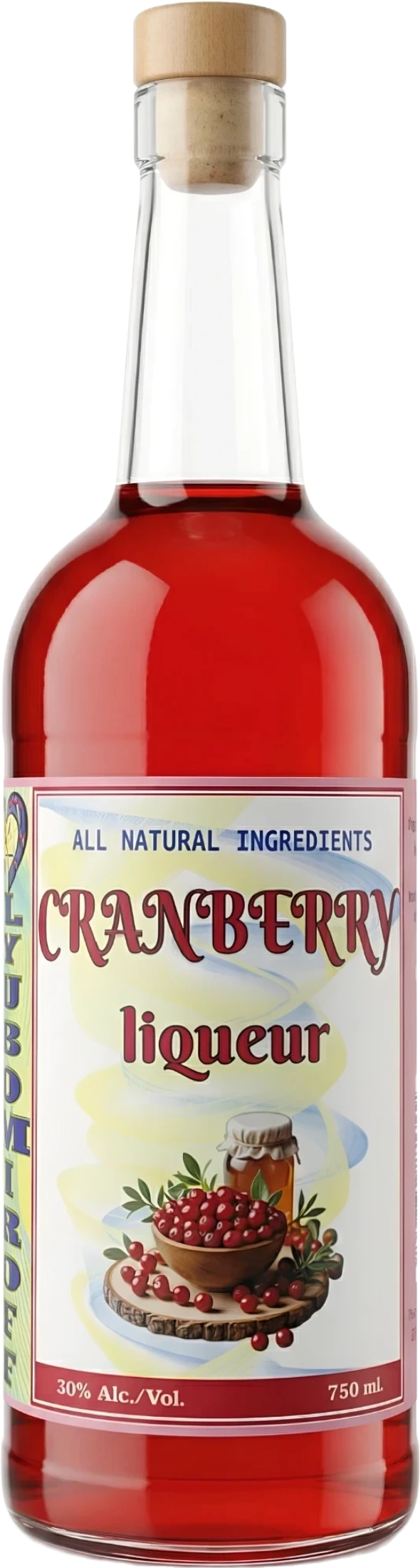 Cranberry Liqueur 750ml
