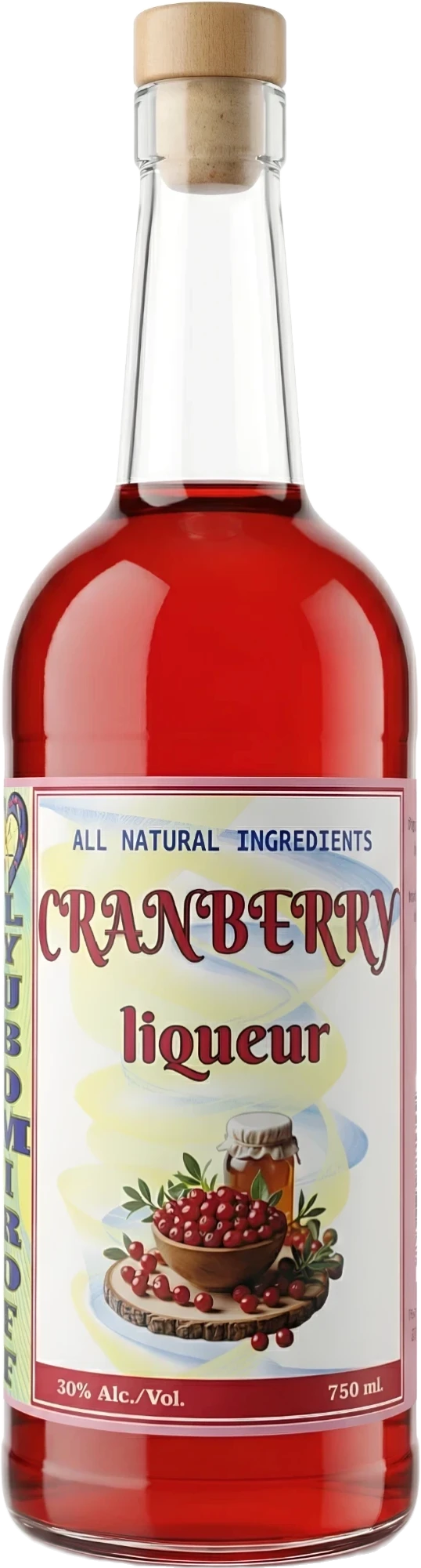 Cranberry Liqueur 750ml