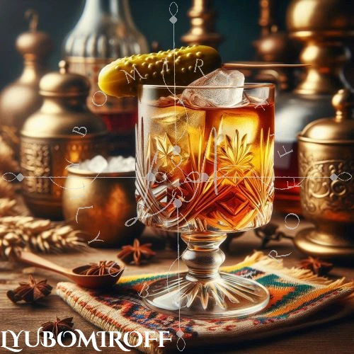 Horseradish Liqueur cocktail – LYUBOMIROFF