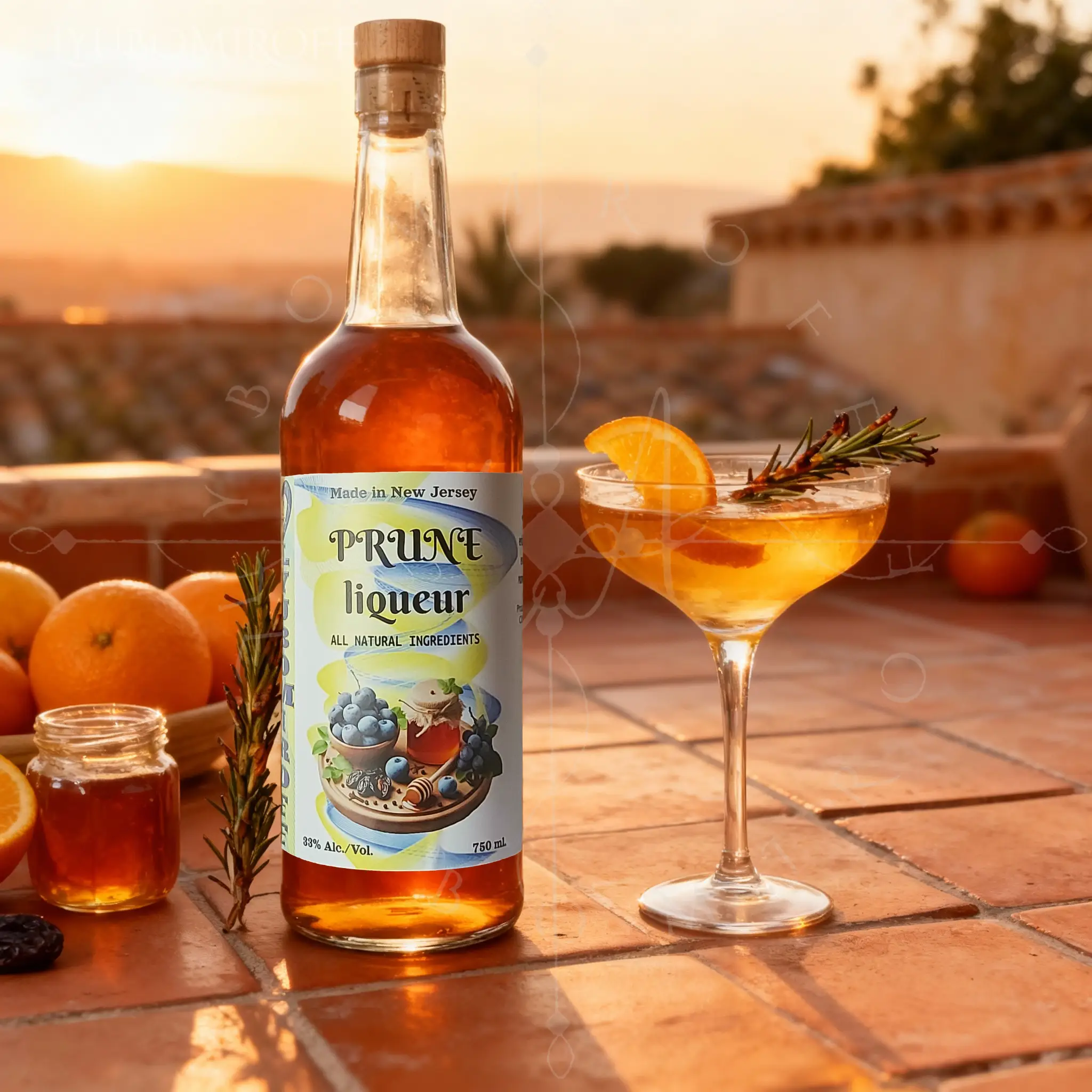 La Tarde Dorada cocktail – LYUBOMIROFF