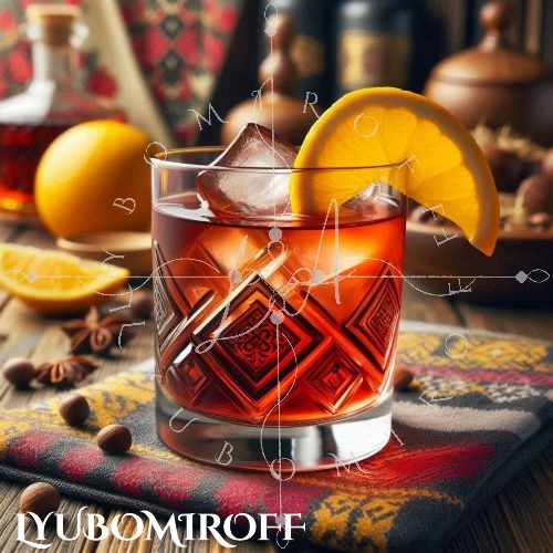 Prune Negroni cocktail – LYUBOMIROFF