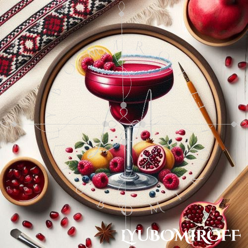 "Raspberry Margarita Royale" Cocktail
