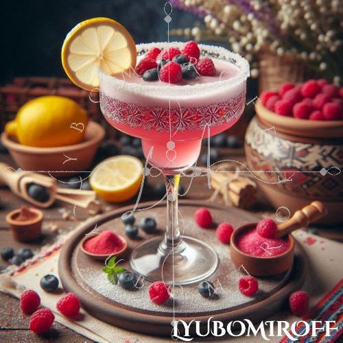 "Raspberry Vodka Sour" Cocktail