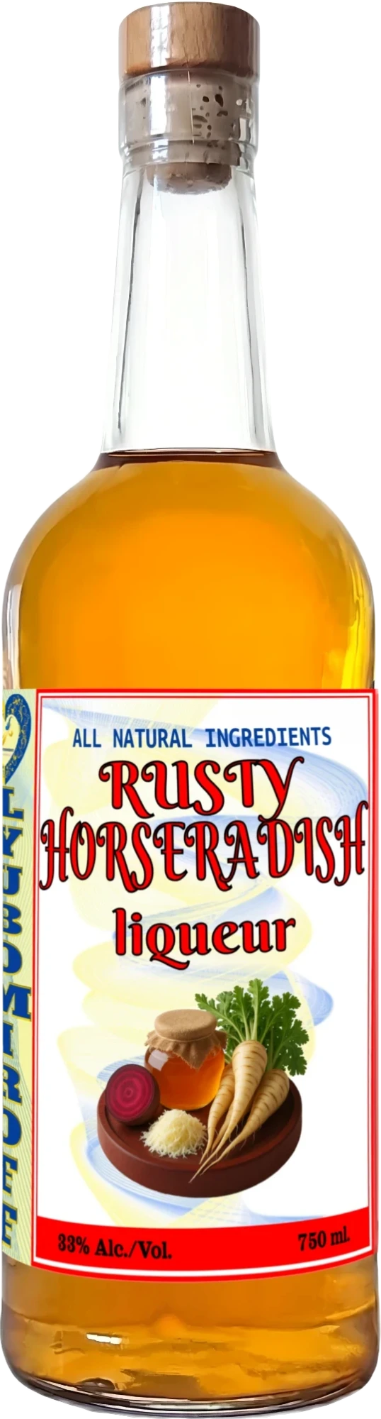 Rusty Horseradish Liqueur 750ml by LYUBOMIROFF