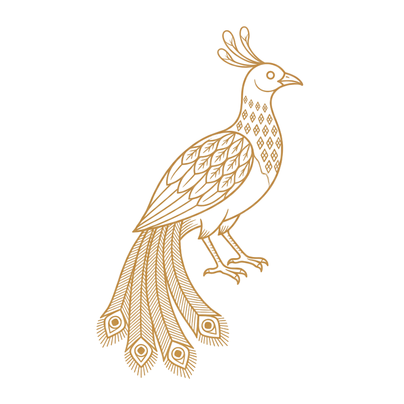 LYUBOMIROFF fine-line bird illustration